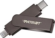 Patriot Memory Tab T560 64GB USB flash drive Dual USB 120MB/s (PS64GT560DS5D) Silver