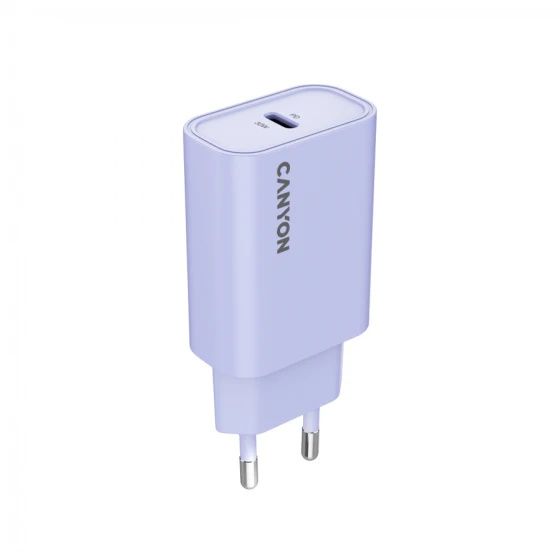 CANYON charger OnCharge 30CL Max Power 30W 1xPD EU Purple