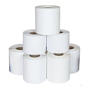 Receipt Rolls, Heipa, Thermal Paper, 57 mm, 35 mm, 12.7 mm, EC-Cash, White
