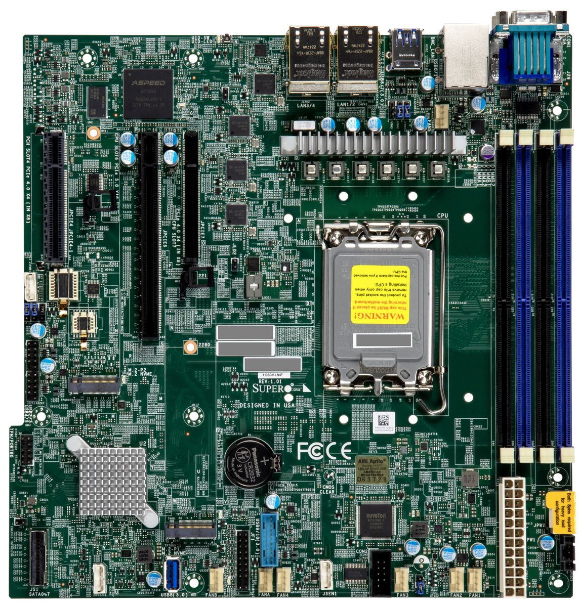Supermicro placă de bază MBD-X13SCH-LN4F-B Socket V0 microATX