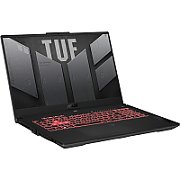 Laptop ASUS TUF A17 FA707NUG-HX156, 17.3 inch 1920 x 1080, AMD Ryzen 7 7445HS (6 C / 12 T, 3.55 GHz - 4.7 GHz, 22 MB cache, 45 W), 16 GB DDR5, 512 GB SSD, Nvidia GeForce RTX 4050, Fara sistem de operare, Tastatura N/A, Mecha Gray