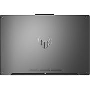 Laptop ASUS TUF A17 FA707NUG-HX156, 17.3 inch 1920 x 1080, AMD Ryzen 7 7445HS (6 C / 12 T, 3.55 GHz - 4.7 GHz, 22 MB cache, 45 W), 16 GB DDR5, 512 GB SSD, Nvidia GeForce RTX 4050, Fara sistem de operare, Tastatura N/A, Mecha Gray