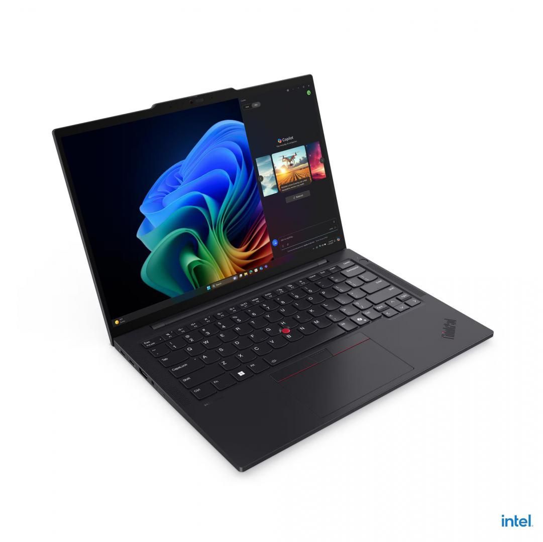 Laptop Lenovo ThinkPad T14s Gen 6 21QX00HFRI, 14 inch 1920 x 1200 Touchscreen, Intel 258V (8 C / 8 T, 2.2 GHz - 4.8 GHz, 12 MB cache, 12 W), 32 GB LPDDR5X, 1 TB SSD, Intel Arc Graphics 140V, Windows 11 Pro