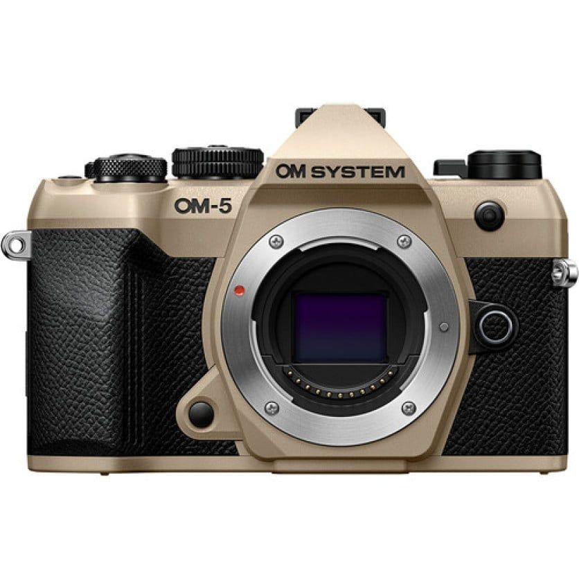OM SYSTEM OM-5 II body sand beige