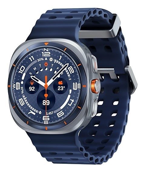 Samsung Galaxy Watch Ultra 3.81 cm (1.5 ) AMOLED 47 mm Digital 480 x 480 pixels Touchscreen 4G Titanium Wi-Fi GPS (satellite)