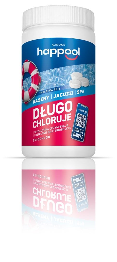 Acrylmed TRIOCHLOR Slow-release chlorine tablets  1 kg