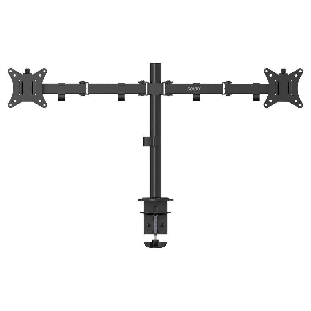 Savio UM-03 Dual Desk Mount for Monitor 17”–32”