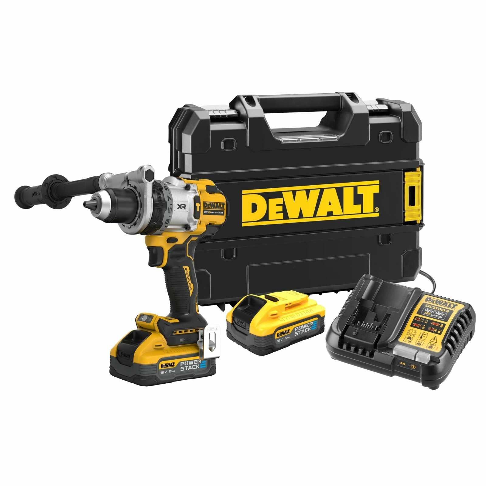 18V XR Drill-Driver  2x5Ah