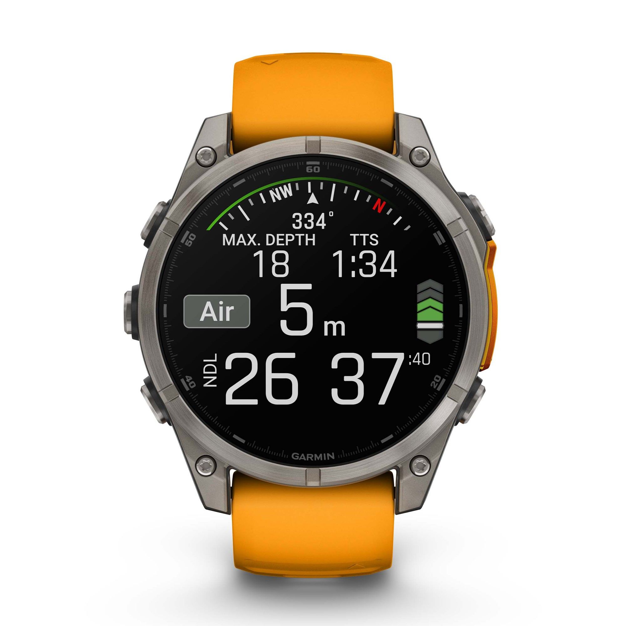 Garmin fenix 8 3.56 cm (1.4 ) AMOLED 47 mm Digital 454 x 454 pixels Touchscreen Graphite Wi-Fi GPS (satellite)