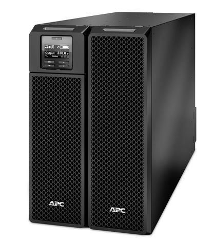 UPS APC SRT10KXLI, 10,000 VA, 10,000 W, cu management, on-line double-conversion, 6x C13, 4x C19, 1x RJ45, 1x USB, 192V Baterie cu plăci de plumb şi acid, Tower/Rack 6U, Negru