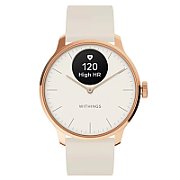 Withings Scanwatch Light / 37mm  (Activity, Sleep Tracker / Stainless steel, fkm wristband, sapphire glass) - Sand