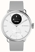 Withings Scanwatch 2 / 38mm (Activity, Sleep Tracker, ECG, Temperature, SPO2 / Stainless steel, fkm wristband, sapphire glass) - White