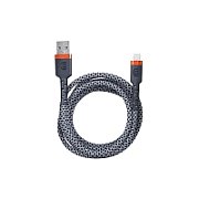 Dviced Cable USB-A to Lightning Nylon Textile 1,25m - White