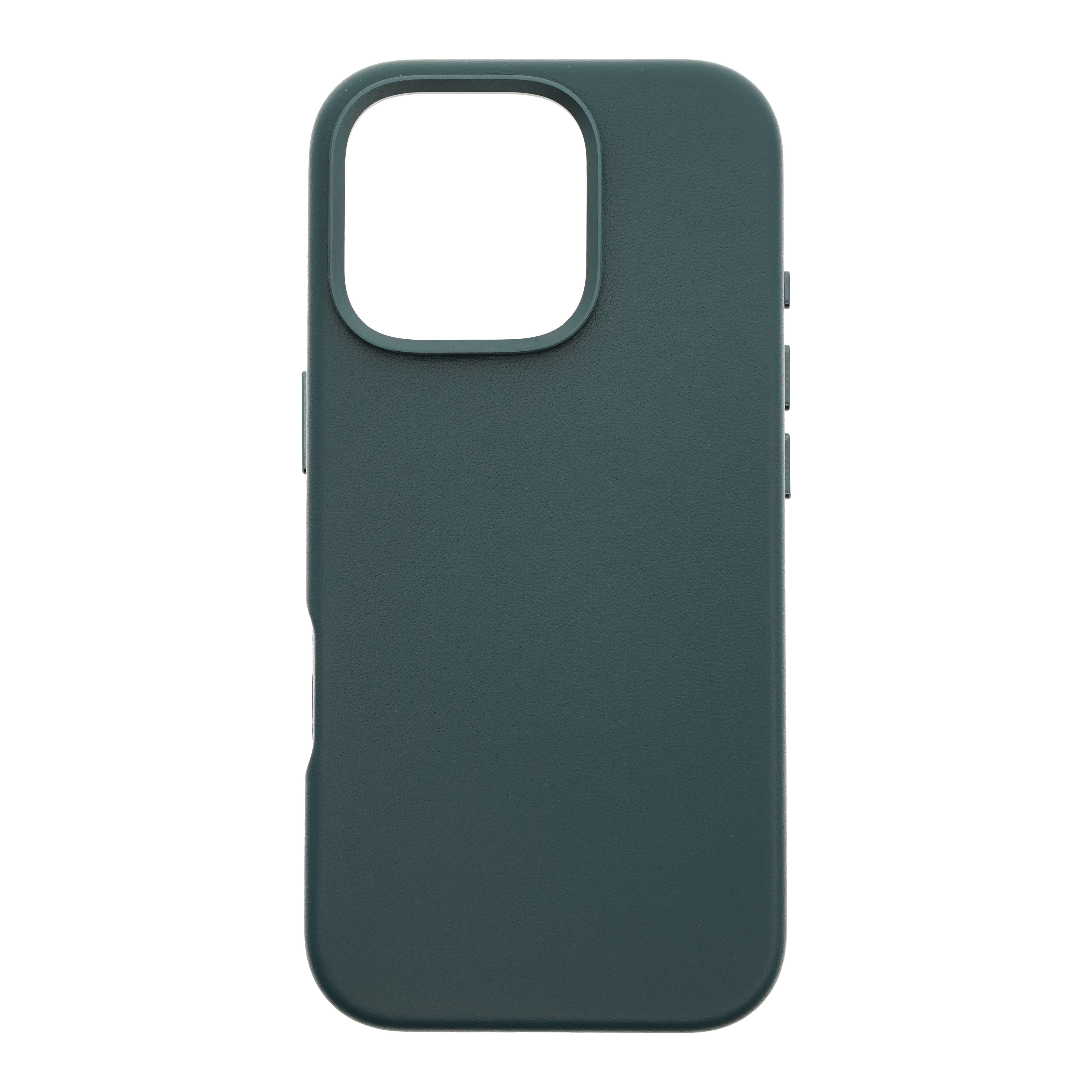 Dviced Leather case with magsafe for iPhone 16 Pro - Blue