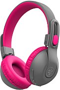 JLAB JBuddies Studio 2 Kids Wireless Headphones - Gray/Pink
