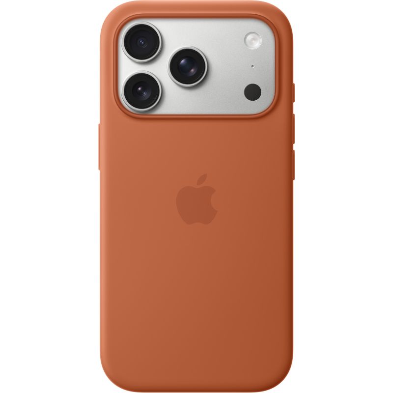 Apple iPhone 17 Pro Silicone Case with MagSafe – Terra Cotta