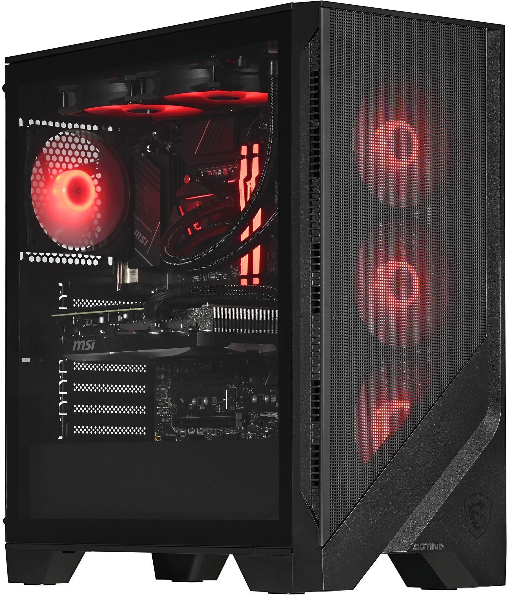 Desktop PC Actina Midi Tower, Intel 265KF (20 C / 20 T, 3.3 GHz - 5.5 GHz, 30 MB cache), 32 GB RAM, 2 TB SSD, NVIDIA GeForce RTX 5070 12 GB, Fara sistem de operare