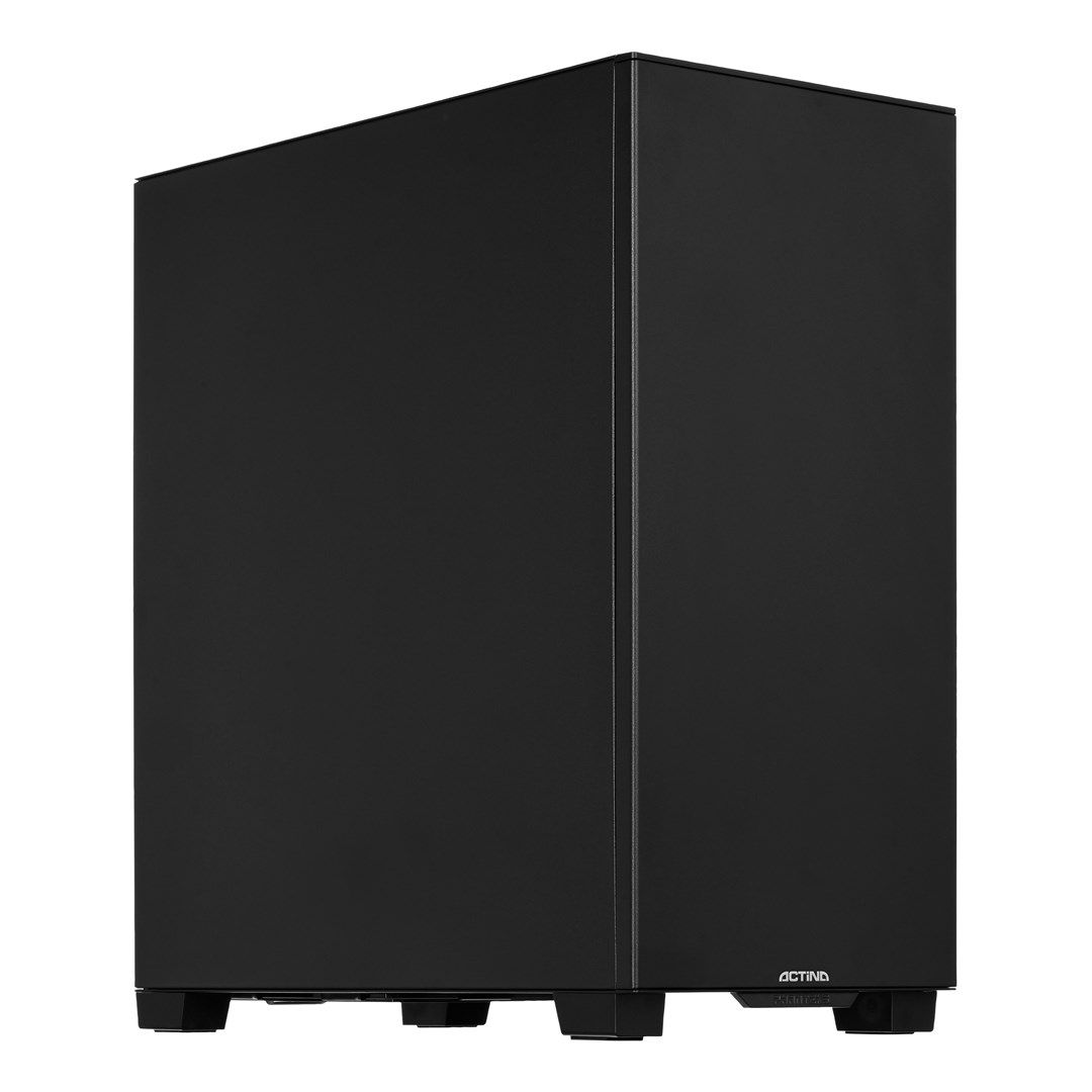 Desktop PC Actina Midi Tower, AMD 7500F (6 C / 12 T, 3.7 GHz - 5.0 GHz), 32 GB RAM, 1 TB SSD, AMD RX 9060 XT 16 GB, Fara sistem de operare