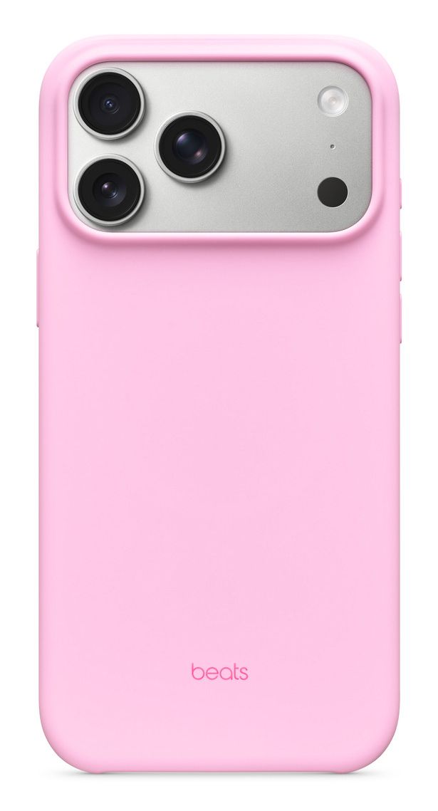 Beats iPhone 17 Pro Max Case with MagSafe and Camera Control — Pebble Pink