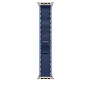 Apple Watch Ultra 3 GPS + Cellular 49mm Natural Titanium Case with Blue/Bright Blue Trail Loop - S/M