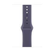 Apple Watch Series 11 GPS 46mm Silver Aluminium Case with Purple Fog Sport Band - M/L