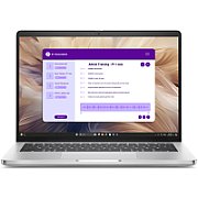 Laptop Dell Pro 14 Plus PB14250, 14 inch 1920 x 1200, Intel Core ultra 5 235U (12 C / 14 T, 2.0 GHz - 4.9 GHz, 12 MB cache, 15 W), 16 GB DDR5, 512 GB SSD, Intel Graphics, Windows 11 Pro, Tastatura US, Aluminiu