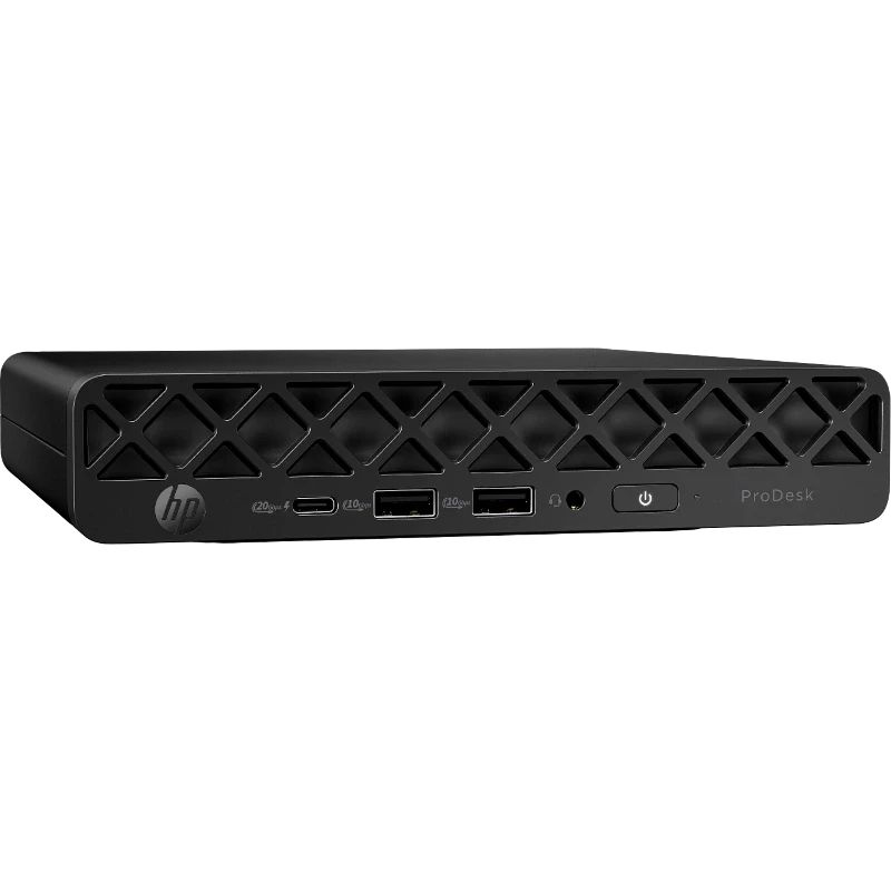 Desktop PC HP ProDesk 4 Mini G1i, Intel 225T (10 C / 10 T, 1.9 GHz - 4.9 GHz, 20 MB cache), 16 GB RAM, 512 GB SSD, Intel Graphics, Windows 11 Pro