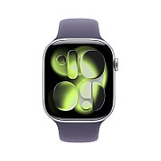 Apple Watch S11 GPS 42mm Silver Aluminium Case with Purple Fog Sport Band - S/M