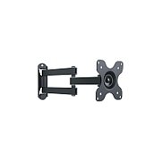 Suport TV/LCD/LED pentru perete, reglabil, Techly, 13 - 30 inch, Negru, ICA-LCD 923B, 025336