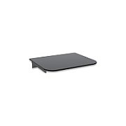 Raft de perete pentru echipamente audio-video, sticla securizata, 300 x 250, Negru, Techly, ICA-DRS 504