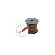 Cablu difuzor plat rosu-negru 2 x 1 / Emtex (100m)