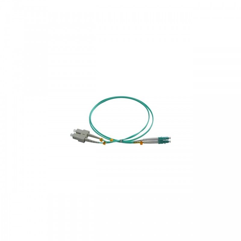 Patchcord FO SC/PC-LC/PC, MM OM3 50/125, manta LSZH 3.0mm, duplex 10m - Emtex