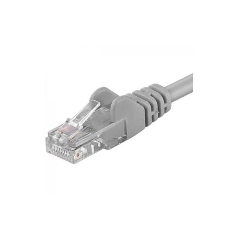 Patchcord UTP RJ45-RJ45 Cat.6, 0.5m, gri