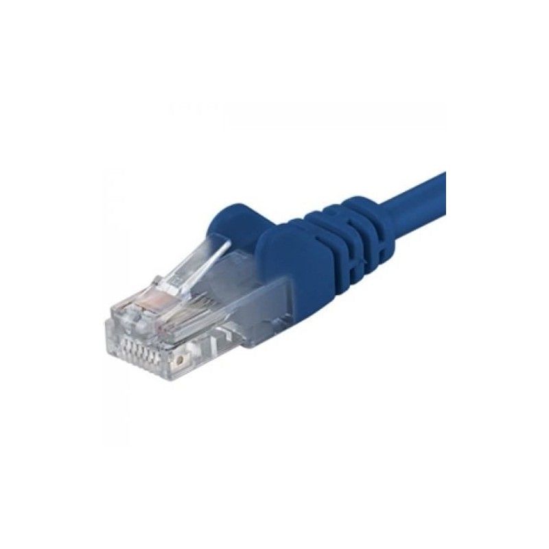 Patchcord UTP RJ45-RJ45 Cat.5e 0.25m, albastru