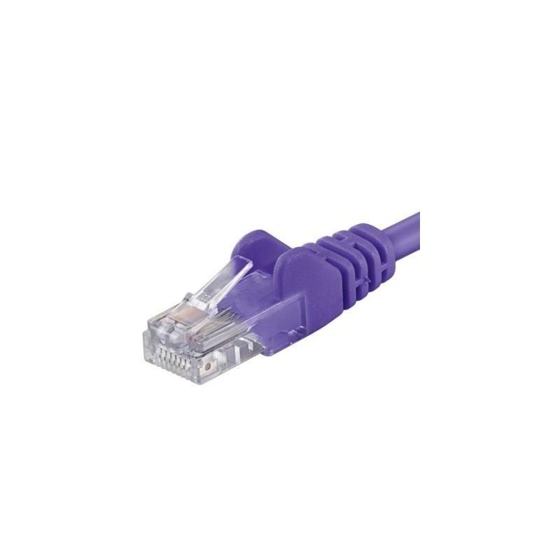 Patchcord UTP RJ45-RJ45 Cat.5e 7m, violet