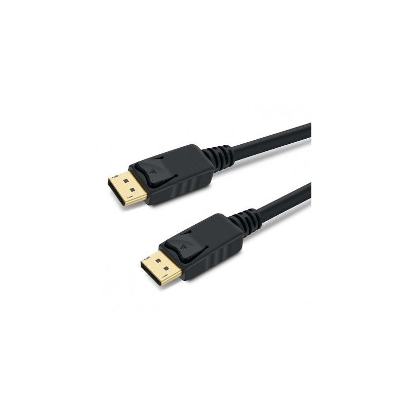Cablu DisplayPort, tata - tata, Versiunea 1.3/1.4, 4K (3840×2160), dublu ecranat, conectori auriti, 2m, PremiumCord