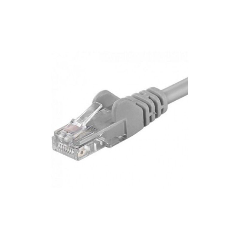 Patchcord UTP RJ45-RJ45 Cat.6, LSZH, 24AWG, 2m, gri - EMTEX