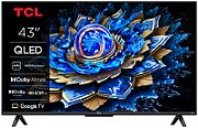 Televizor TCL QLED 43T69C, 108 cm, Smart Google TV, 4K Ultra HD, (Model 2025)