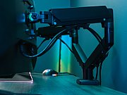 Tracer Double Armflex Monitor Mount  Black