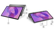 Lenovo Idea Tab Plus MediaTek Dimensity 6400 12.1  2.5K IPS 600nits 90Hz Touch 8/256GB Arm Mali-G57 MC2 WiFi Luna Grey