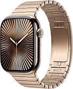 Stainless Steel Links for Apple Watch 46mm Gold