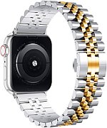 Stainless Steel Links for Apple Watch 46mm Gold