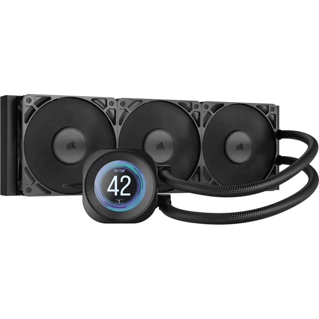 NAUTILUS 360 RS LCD, AIO 360mm, 2.1  IPS, PWM Zero RPM, Intel/ AMD, Negru
