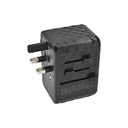 Dviced Universal travel adapter 65W GaN - Black