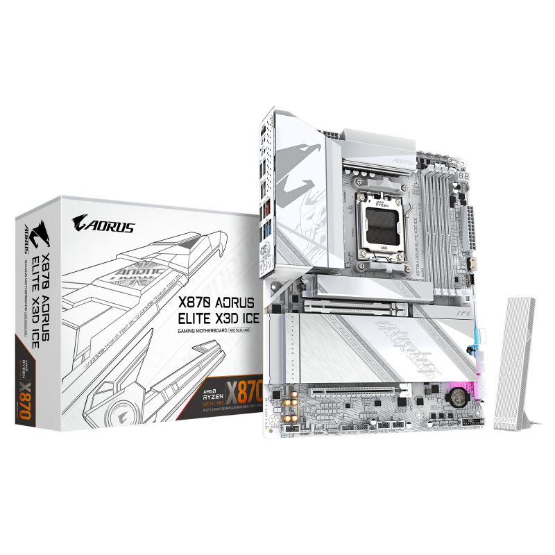 MB GIGABYTE X870 AORUS ELITE X ICE