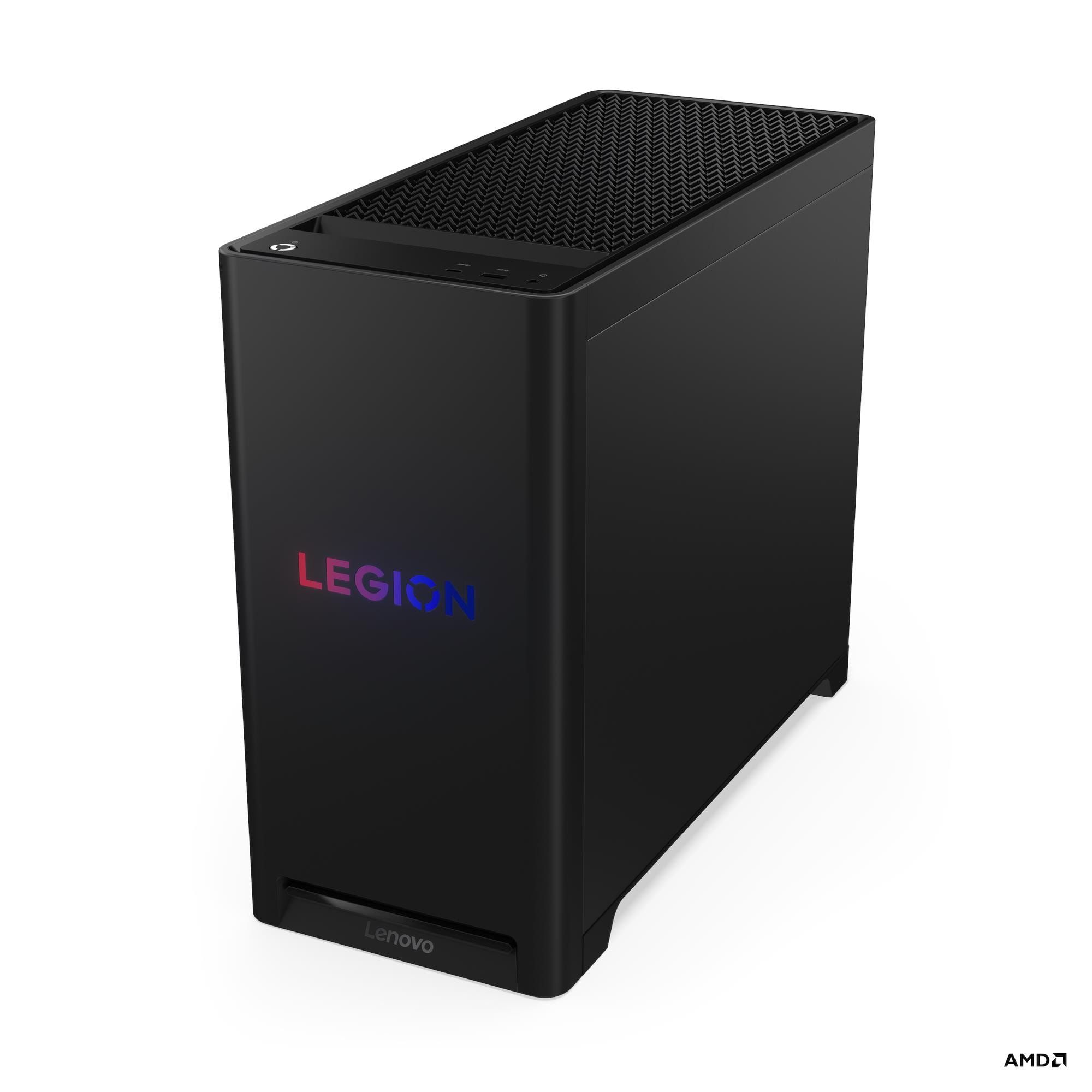 Desktop PC Lenovo Legion T5 30AGB10 Tower, AMD Ryzen 5 7600 (6 C / 12 T, 3.8 GHz - 5.1 GHz, 32 MB cache, 65 W), 32 GB DDR5, 1 TB SSD, Fara unitate optica, NVIDIA GeForce RTX 5060 8 GB, 500 W, Windows 11 Home