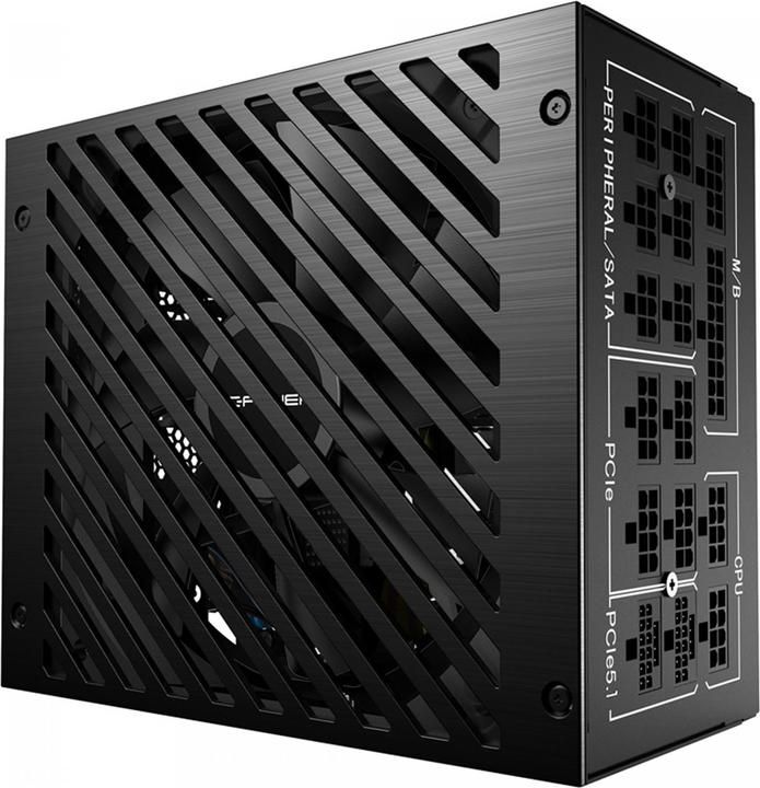 Netzteil ATX 3.1 LC-Power 1000W/135mm 80+ Platinum Full Modular, Retail, 135mm Lüfter