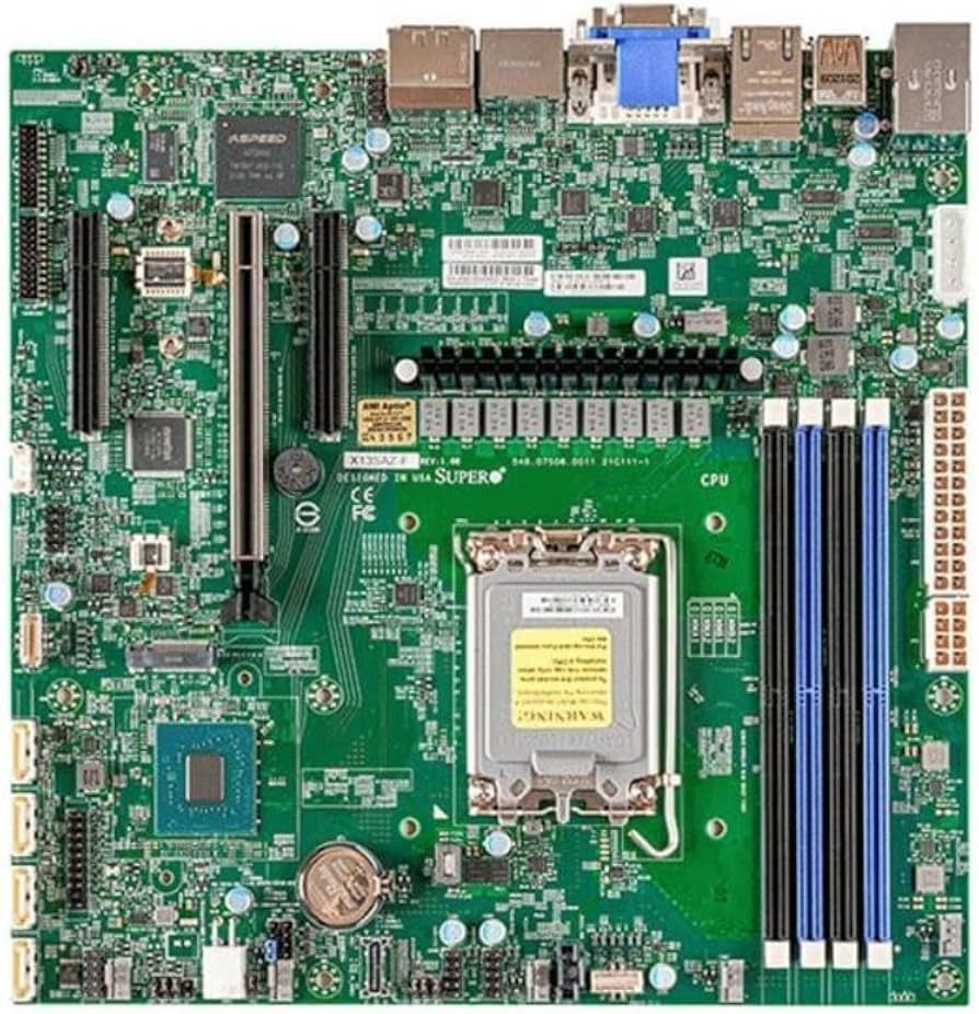 Supermicro placă de bază MBD-X13SAZ-F-B Socket V0 microATX