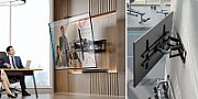 TV SET ACC WALL MOUNT/42-120 /BLACK M10-B ONKRON