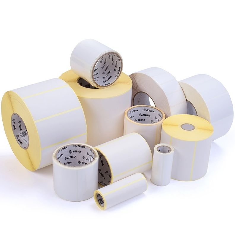 Labels, Zebra, Synthetic, Z-Ultimate 3000T, W: 76.2 mm, H: 57.15 mm, D: 200 mm, C: 76 mm
